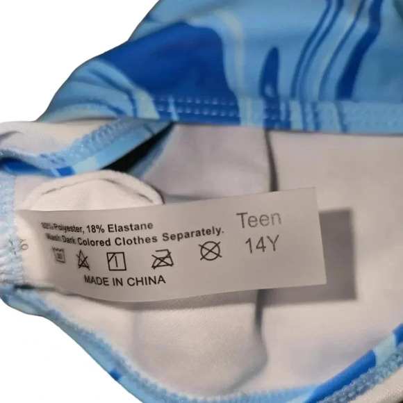 Bathing suit wrap top, size 14year old teen, excellent condition! - Picture 2 of 3